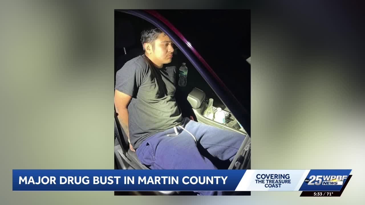 Major drug bust in Martin County