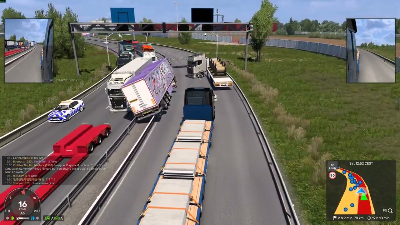 ETS Multiplayer Drivers Causing Mayhem