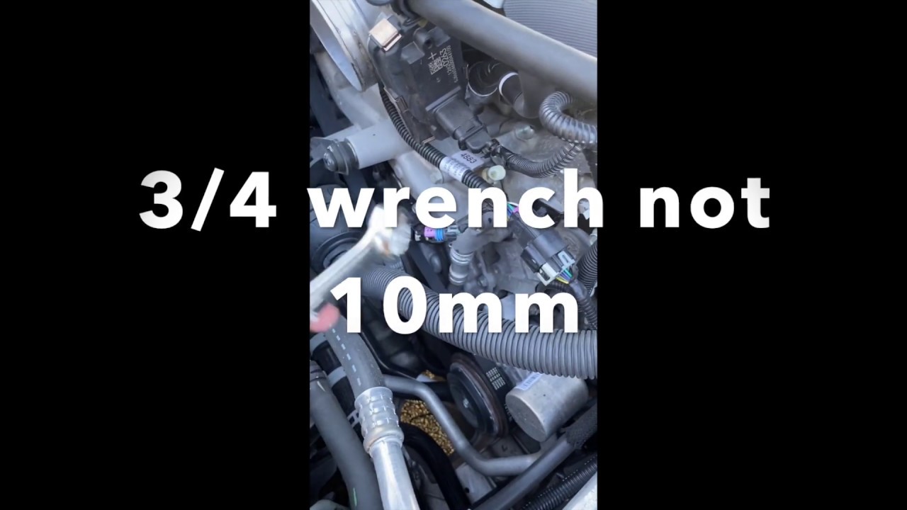 How to change a Coolant Temp Sensor (2016 Camaro SS)