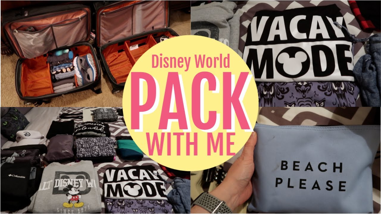 Disney Packing Vlog | Pack with me for Disney | Disney World June 2019