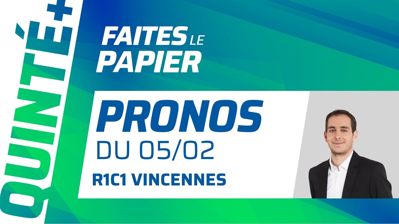 PRONOSTICS QUINTÉ+ DU JEUDI 5 FÉVRIER À VINCENNES : GODFATHER, UN ÉTRANGER AUX DENTS LONGUES