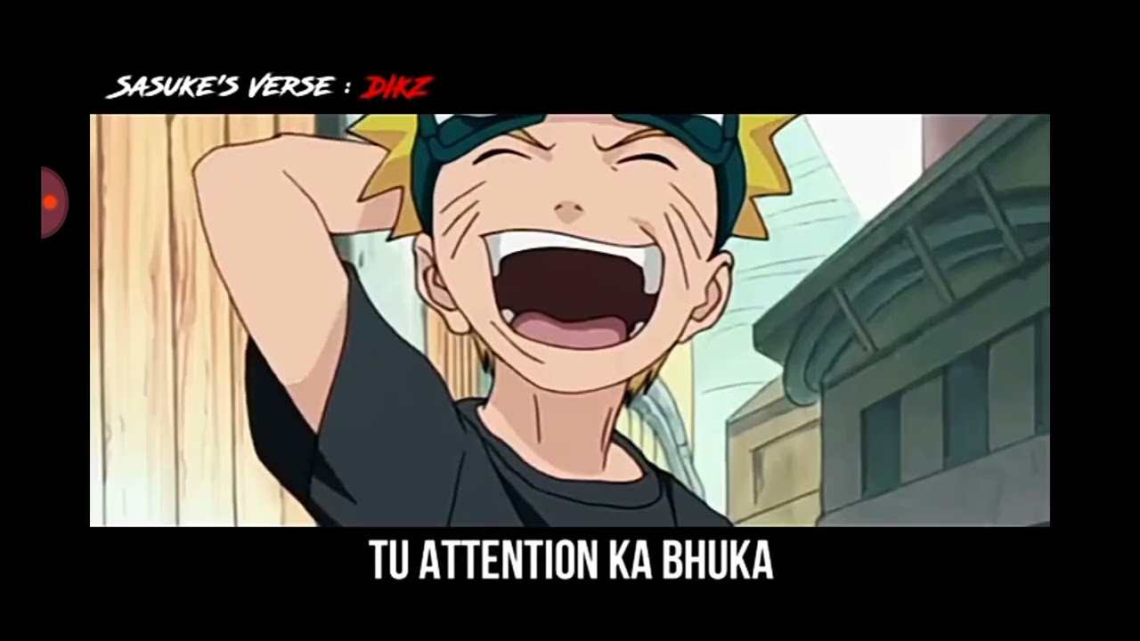 NARUTO VS SASUKE HINDI RAP BATTLE