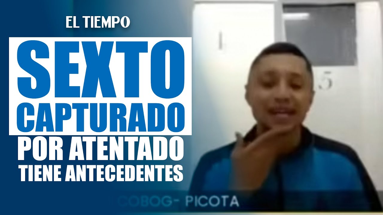 Capturado por atentado a #MiguelUribeTurbay tenía condenas previas por hurto | El Tiempo