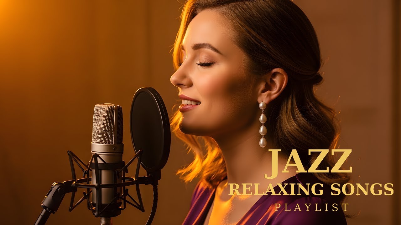 Chill Jazz Music   Calming Female Vocal Jazz for a Peaceful Night