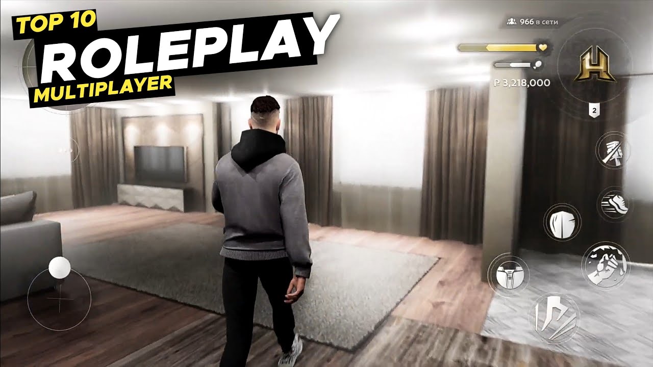 ТОП-10 лучших новых ролевых игр с открытым миром, похожих на GTA 5 Online, для Android и iOS 2024...