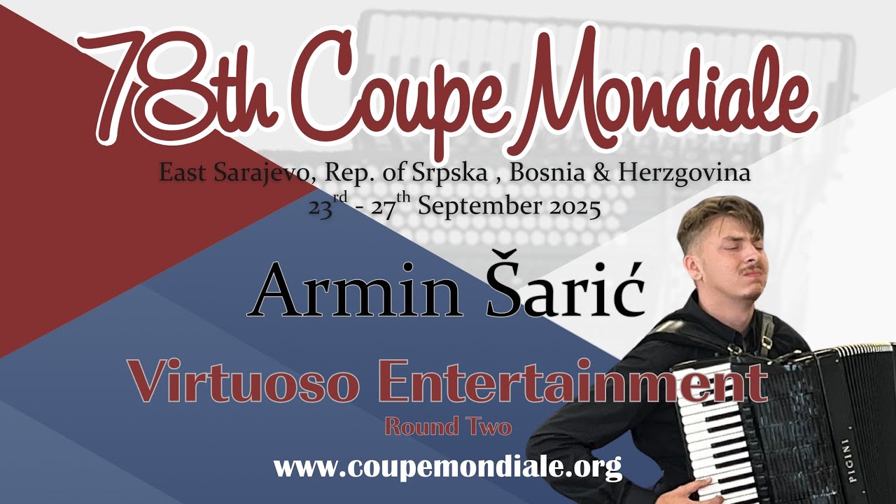 Armin Šarić - Bosnia and Herzegovina - Virtuoso Entertainment Coupe Mondiale 2025 - Round 2
