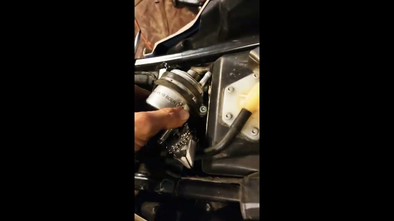 F650GS Dakar ABS Fuel filter change