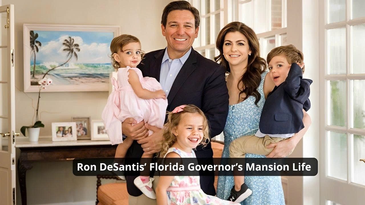 Ron DeSantis’ Florida Governor’s Mansion - Wife, 3 Kids, 2026 Ambitions, Net Worth & Lifestyle