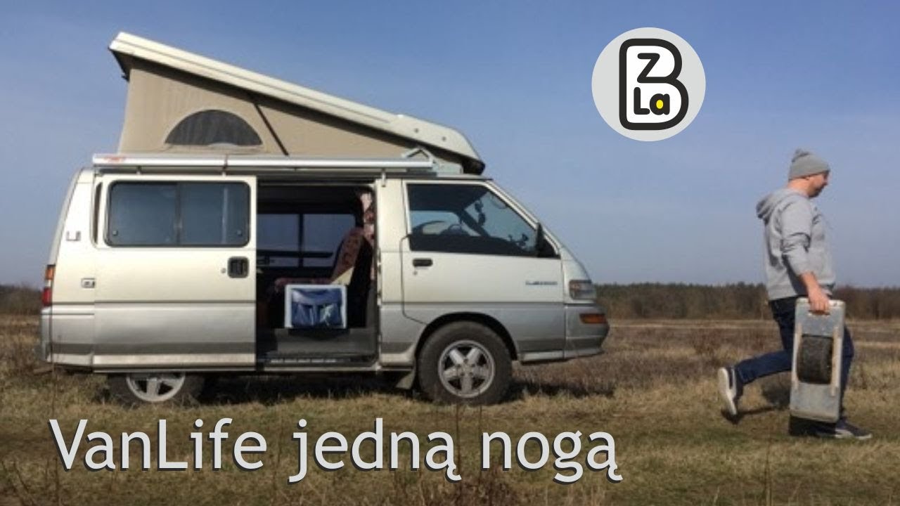 Van Life jedną nogą czyli jak godzić normalne życie z urokami życia w campervanie - Mitsubishi L300