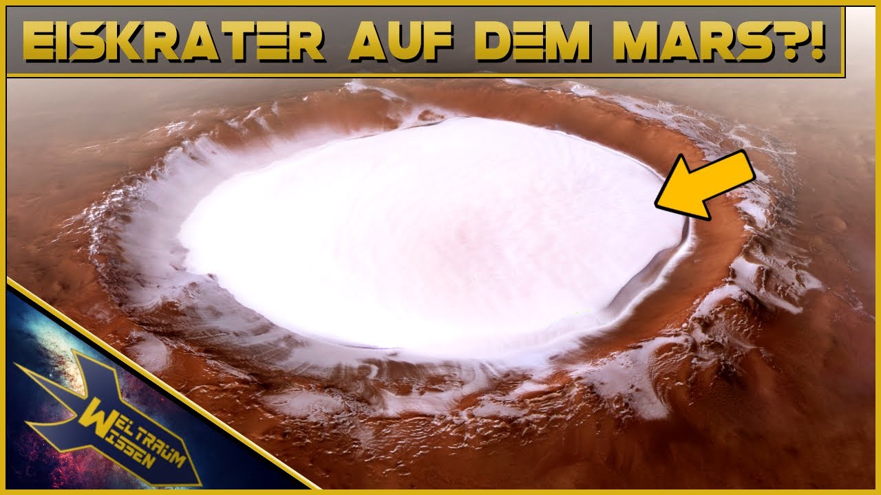 So viel Wasser gibt es auf dem Mars!