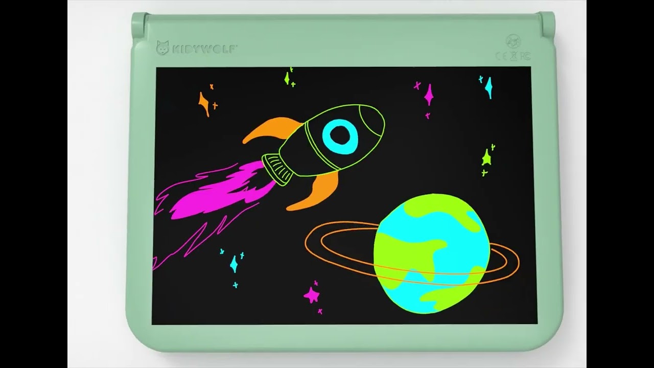 Kidydraw-Pro Tablette lumineuse 2 en 1 - Kidywolf