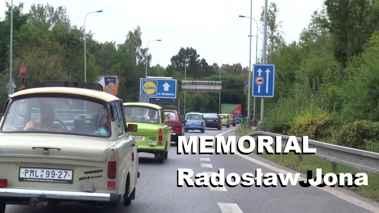 Memorial ride Radosław Jona - rozlučková vyjížďka do Muzea Trabantů v Nové Vsi pod Pleší