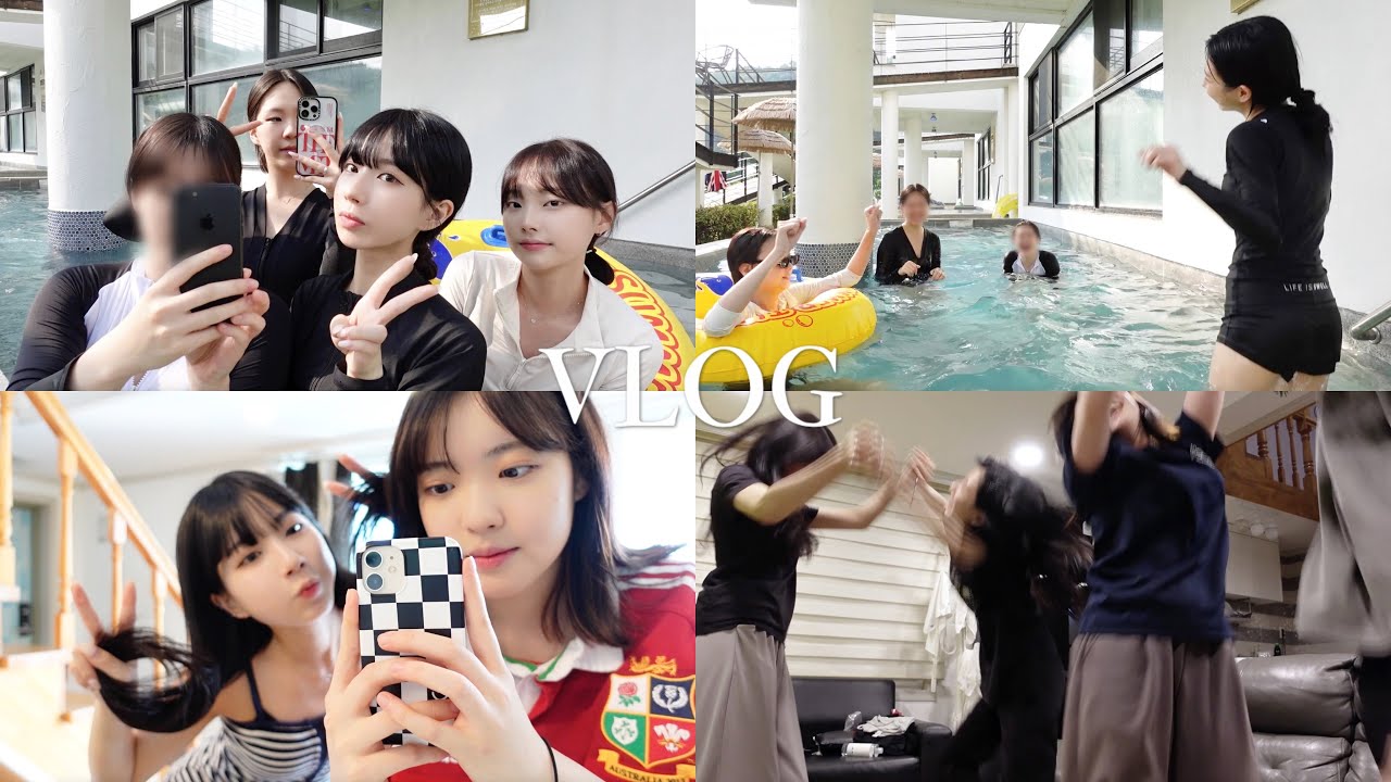 35도 무더위를 뚫고 고등학교 친구들과 풀빌라에 다녀왔다! +그리고 술파티..  feat. 폭염주의보