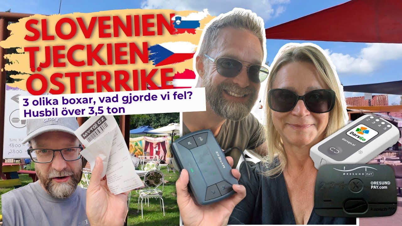 Husbil över 3,5 ton i Europa 🇸🇮🇦🇹🇨🇿 | Våra misstag, boxar & 3 härliga campingar