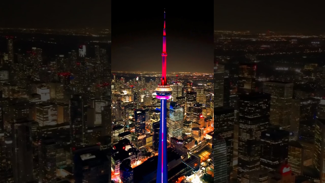 Toronto Cn Tower Snow