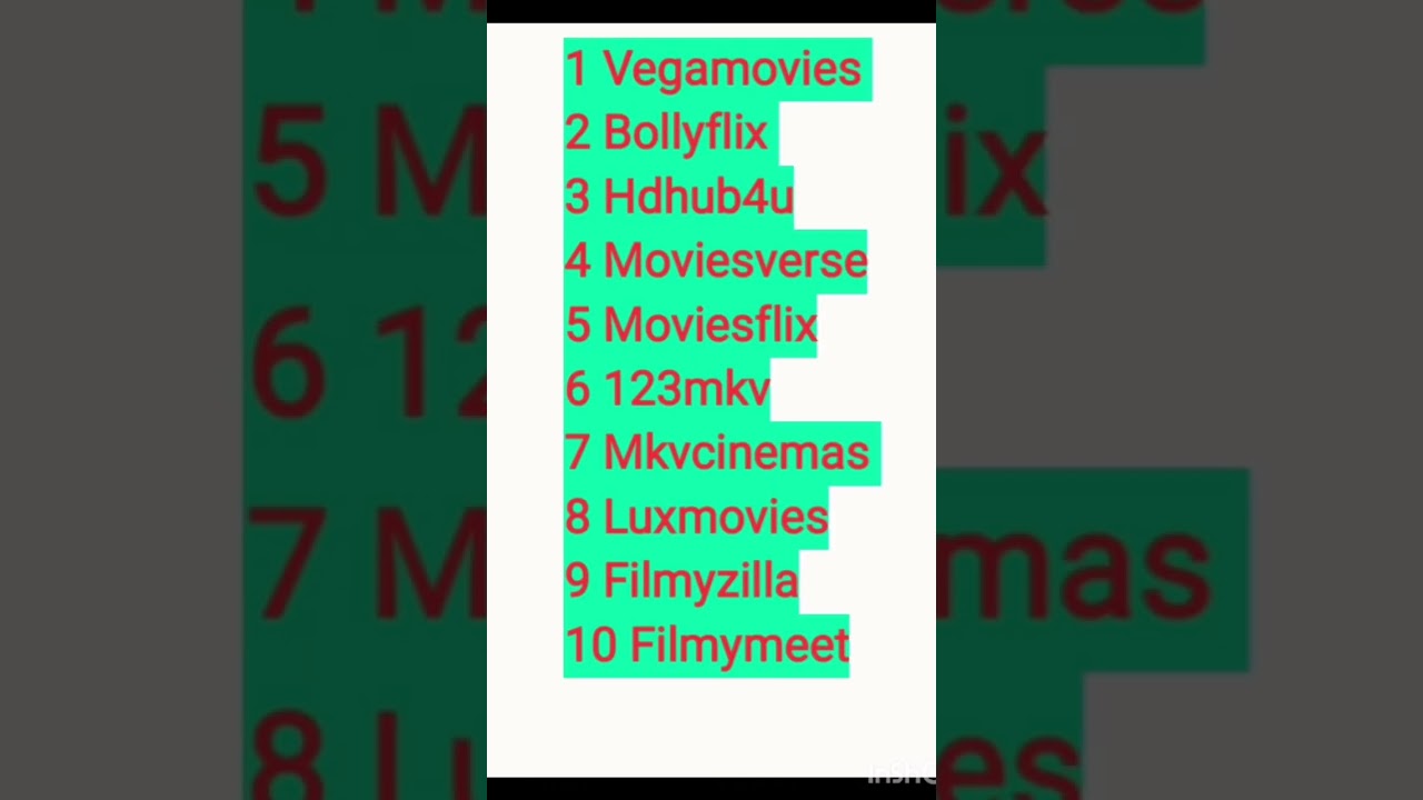 top 10 movie websites  for free movie downloading| 7 and 8 are good for bollywood movies
