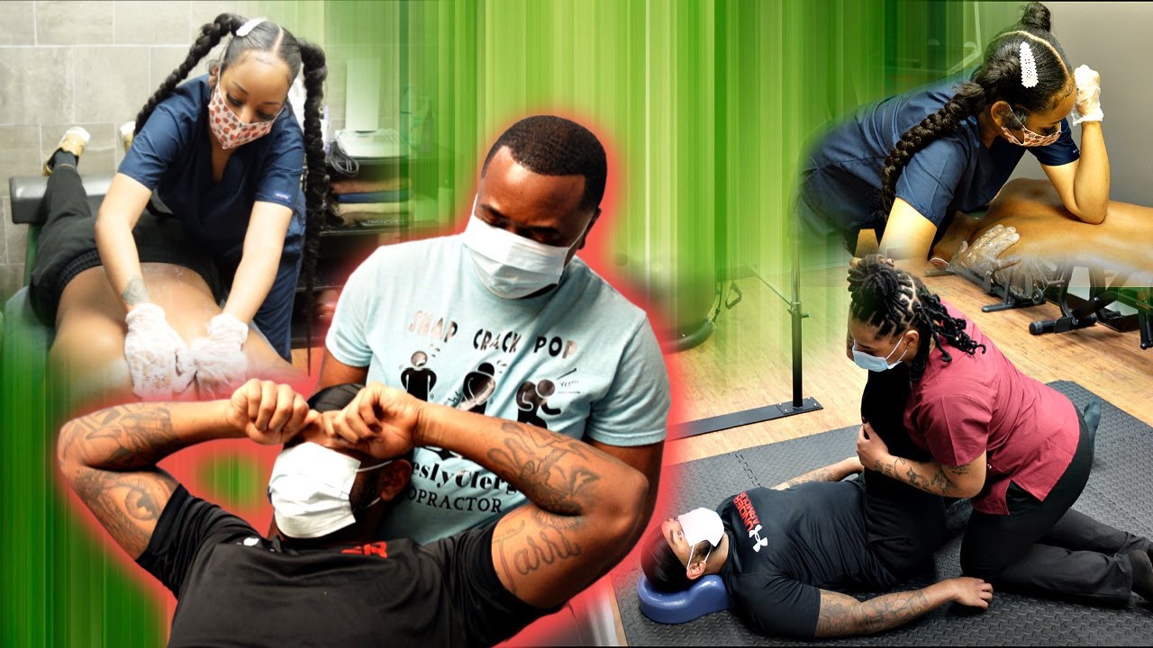 MY BACK HURTS! NEED A GOOD CHIROPRACTOR~ Need a Massage. ASMR Massage & Chiropractic Adjustments!