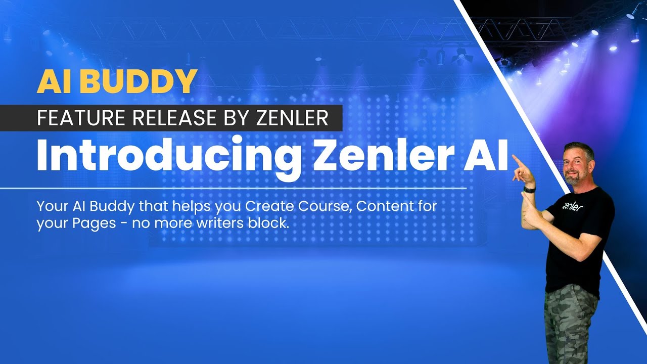 🚀Feature Release - Introducing Zenler AI Buddy!🚀