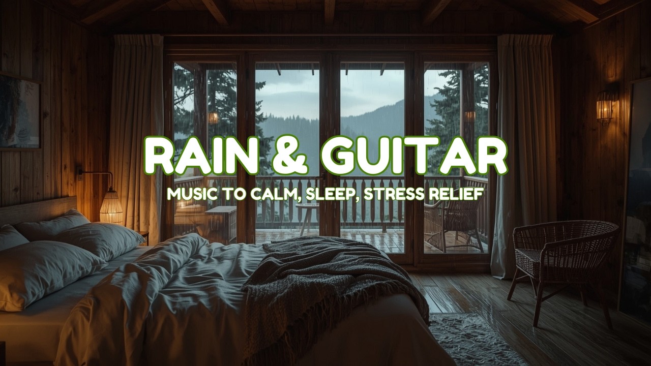 Relaxing Sleep Music + Insomnia - Healing Guitar Sounds for Stress & Anxiety Relief