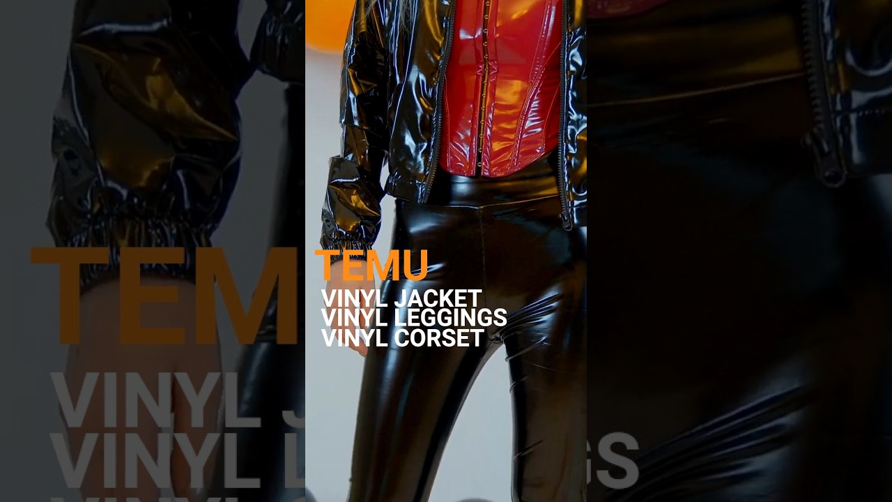 Vinyl Jacket Leggings & Corset  #halloween #alternativefashion