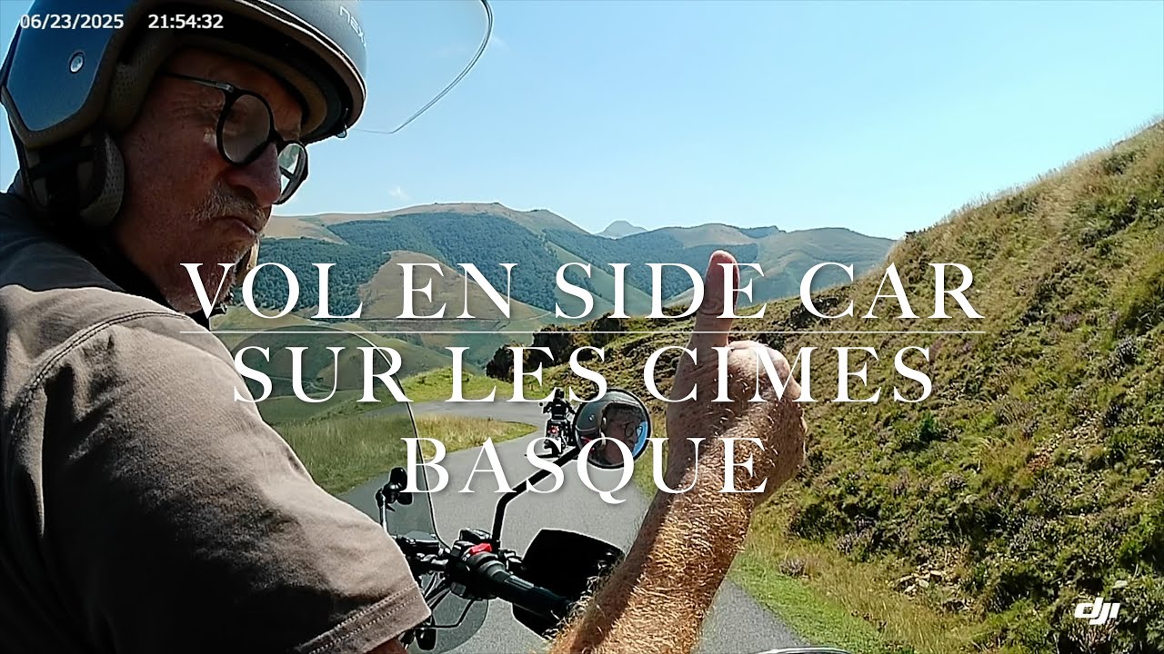 Vol en side-car sur les cimes Basque