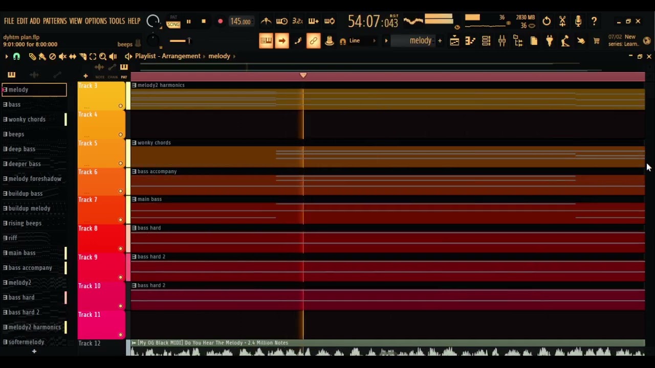 danidanijr - Do You Hear The Melody simplification recreation