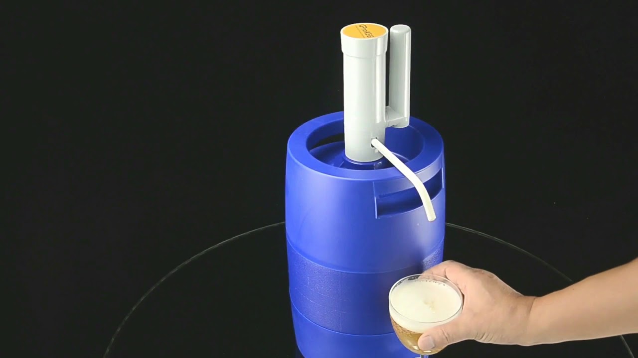 Gprokeg portable party keg and dispensing system