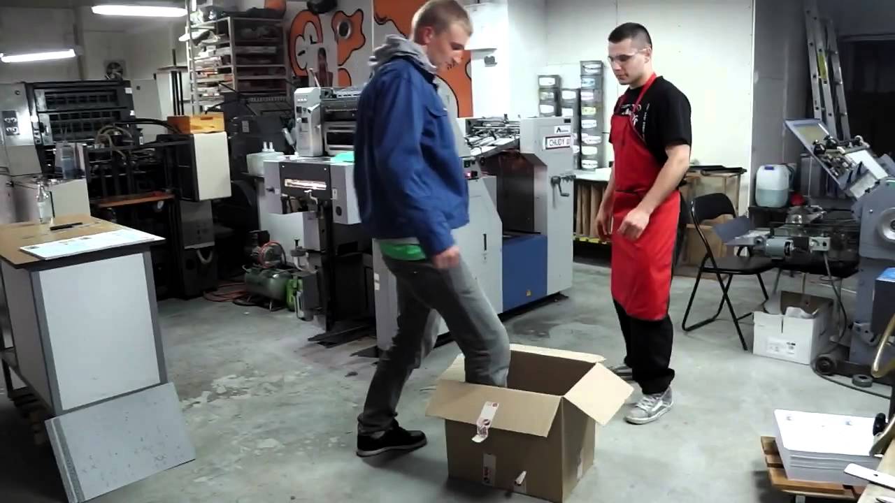 Drukarnia AFG : Praktyka 2014 klasa 3H z ZSE Bolesławiec