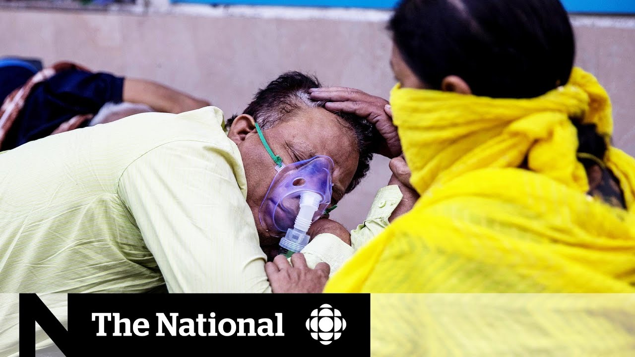 Hospitals in India are running out of oxygen supplies as COVID-19 cases soar