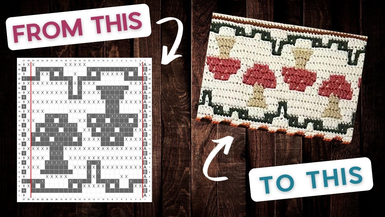 Learn Overlay MOSAIC Crochet EASY Tutorial | How to do Mosaic Crochet #mosaiccrochet