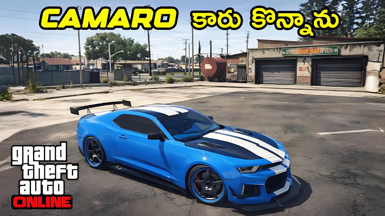 I Buying Camaro Car | GTA online | In telugu By Bhanu Gamerzz