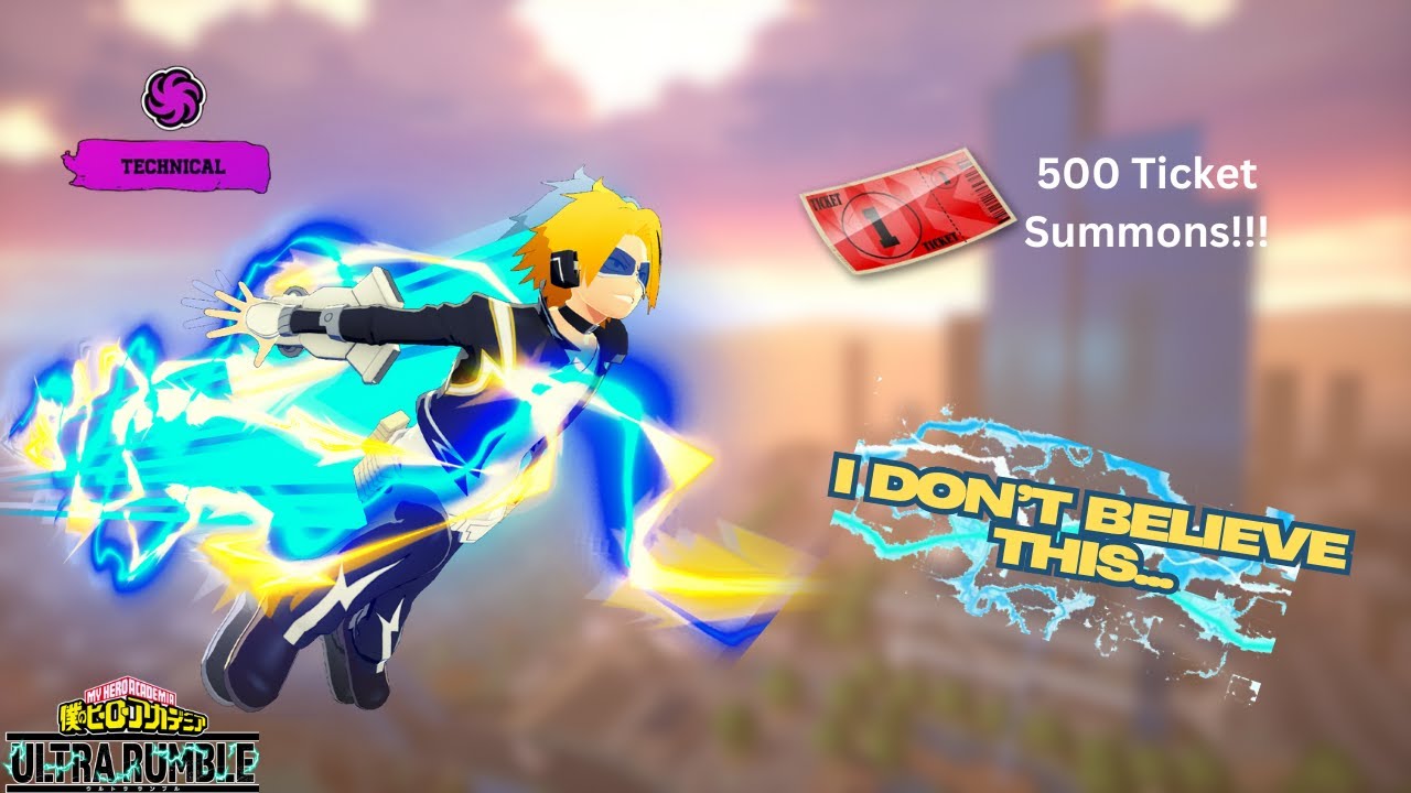 Kaminari Quirk Skill Set Shocking Summons! | My Hero Ultra Rumble