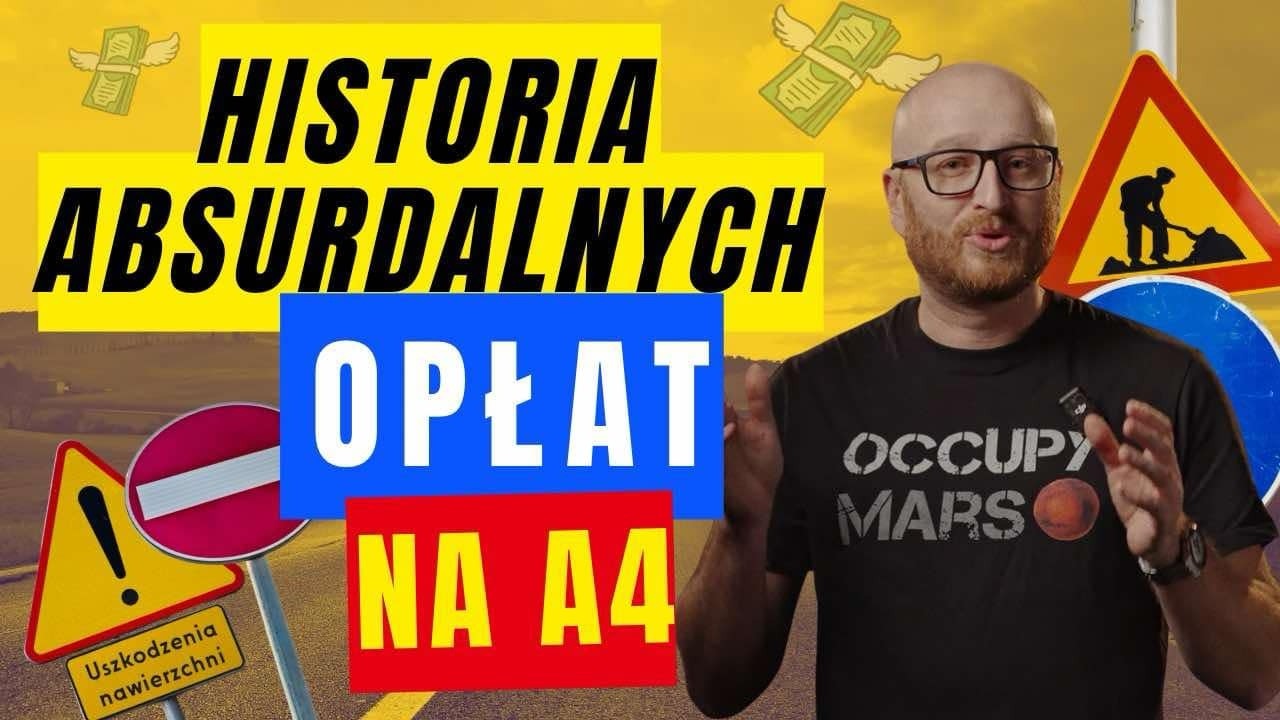 Historia ABSURDALNYCH opłat na autostradzie A4. Powinni tego uczyć w szkole!