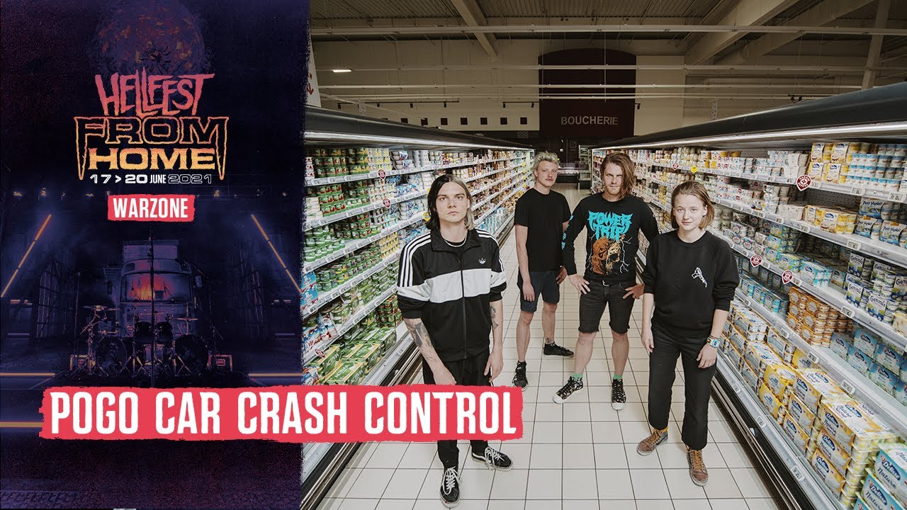 POGO CAR CRASH CONTROL - Live Session - Hellfest From Home 2021
