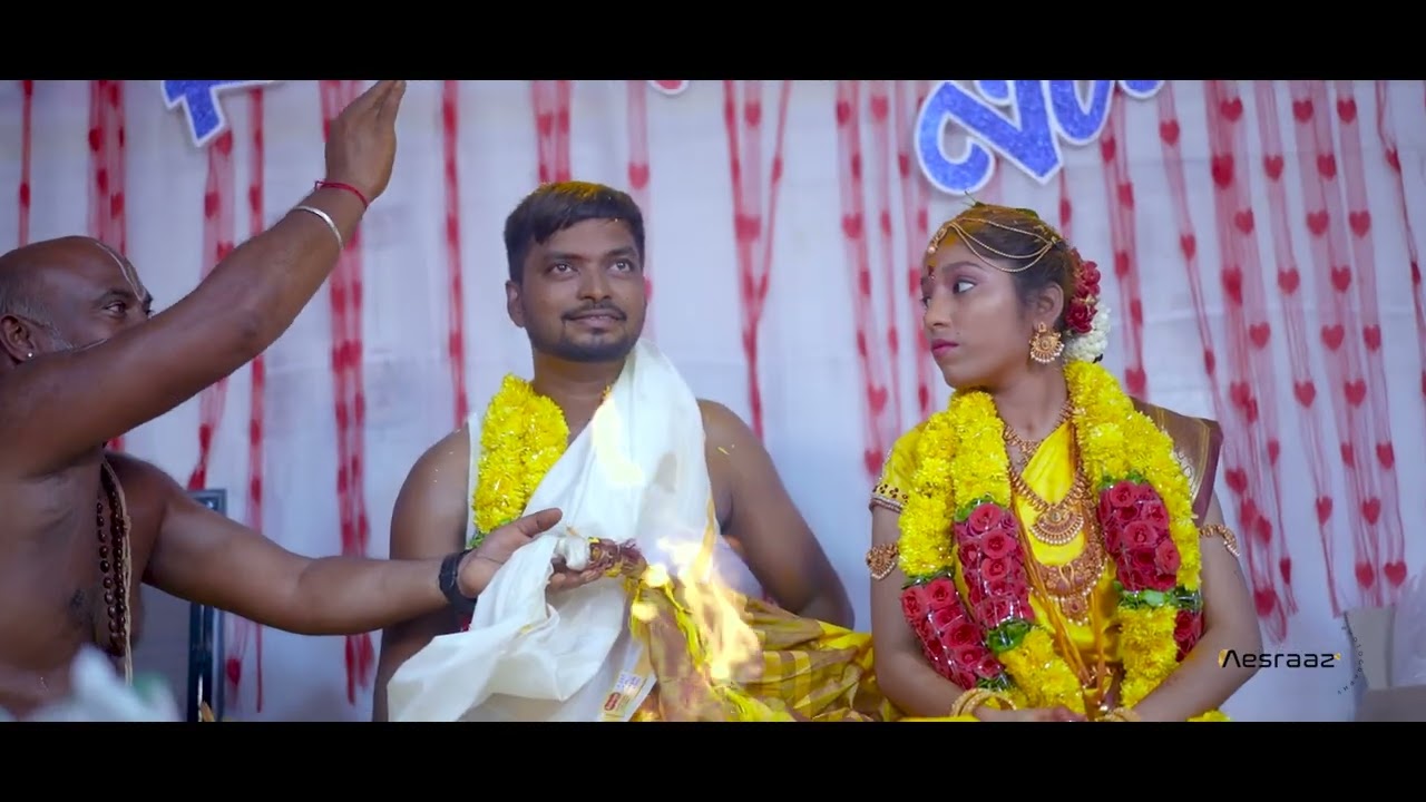 Oh Manasa Wedding Video Song | Raghuraman Weds Viruthambigai | Tamil couple | Aesraaz Photography