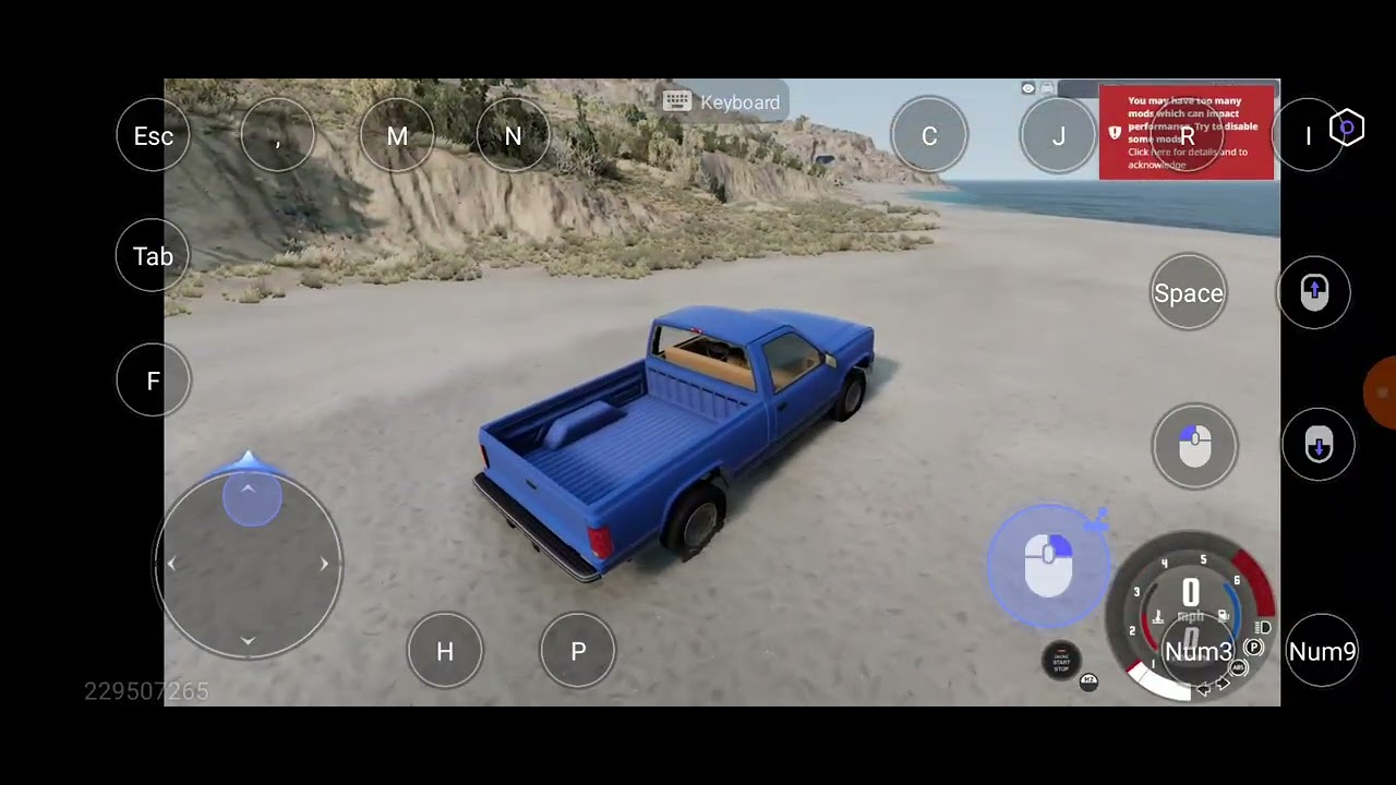 BeamNG.drive mobile sorry for quality!