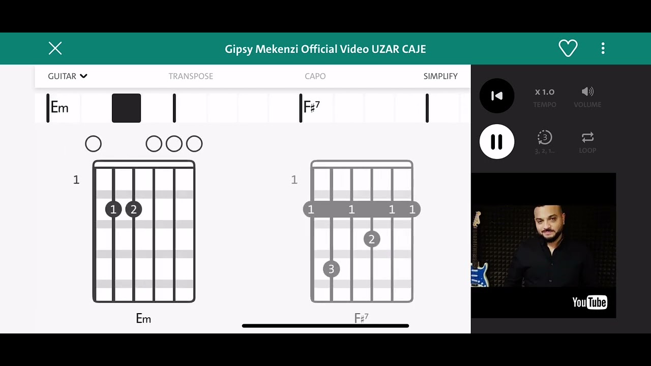 Tutorial Akordy G Melenzi Užar Čaje