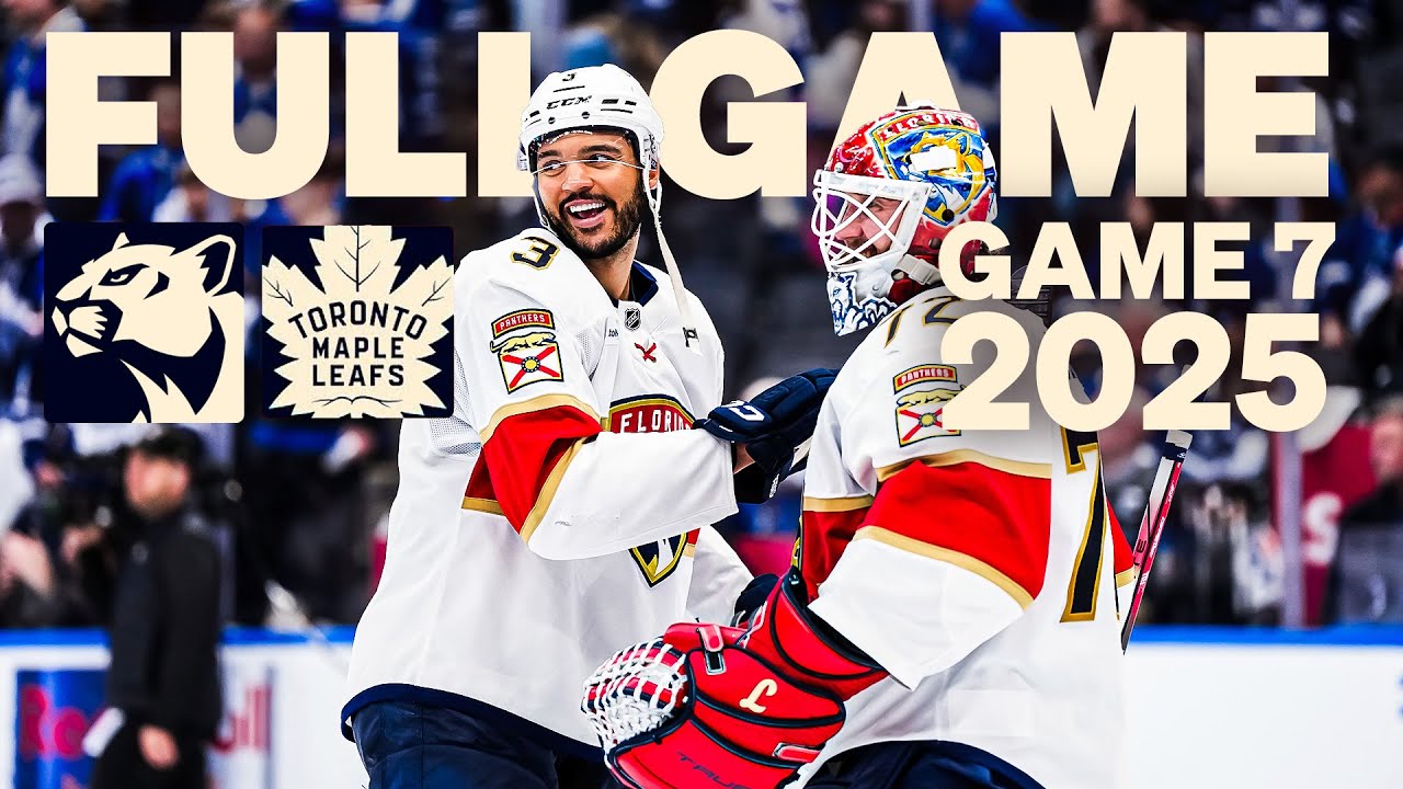 FULL GAME | Panthers at Maple Leafs Round 2 Game 7 | 5.18.25
