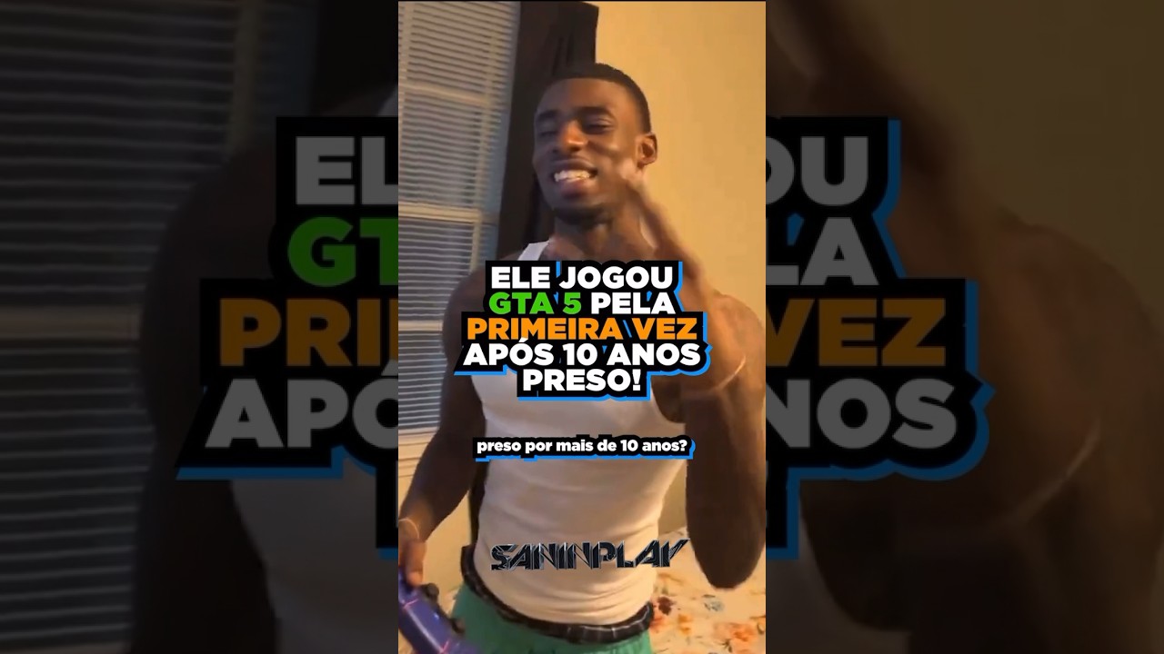 Jogando GTA V pela PRIMEIRA VEZ ap&oacute;s 10 ANOS PRESO&hellip;.