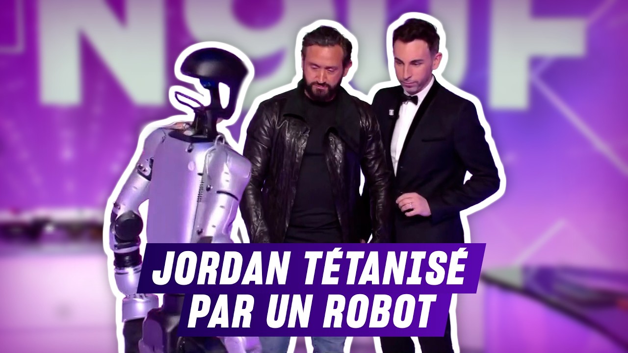 Jordan De Luxe en panique totale devant un robot | TBT9