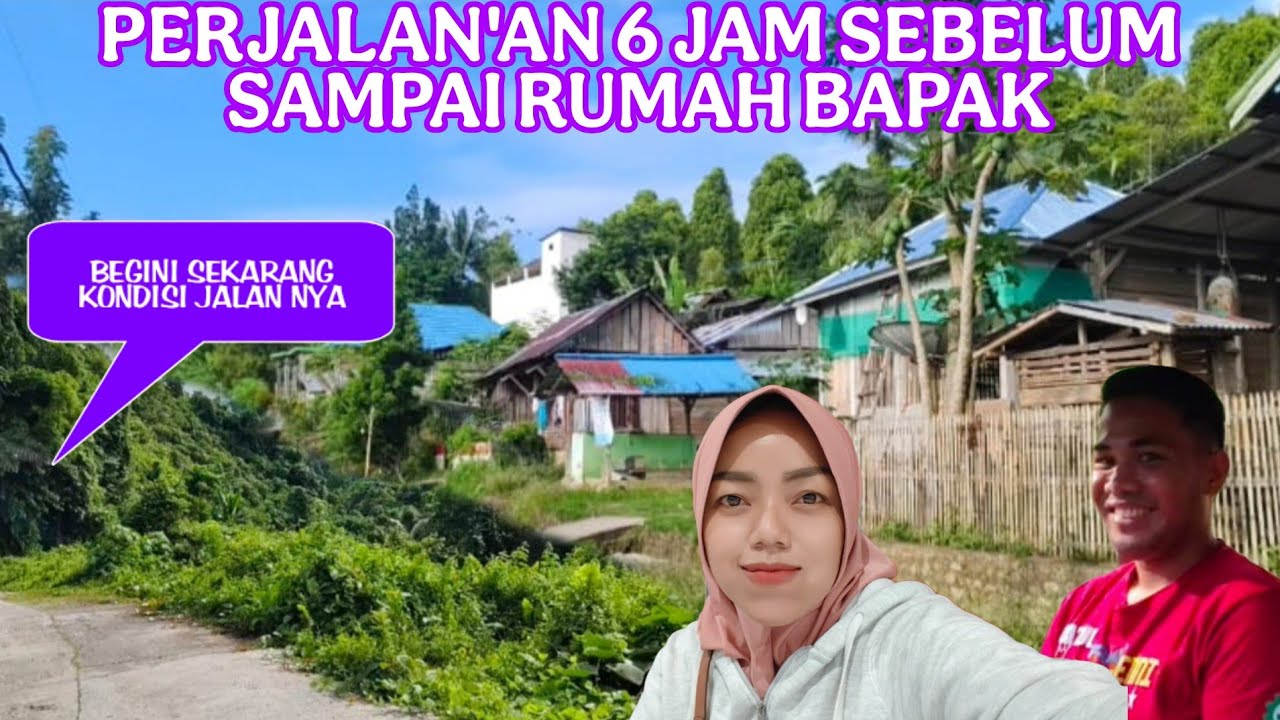 BEGINI KONDISI SEKARANG JALAN MAU MENUJU KE RUMAH BAPAK