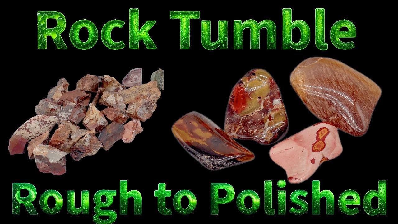 Rock Tumble in Less Than 5 Minutes! Start to Finish, Stages 1-4! Greens, Jaspers, Wonderstone, More