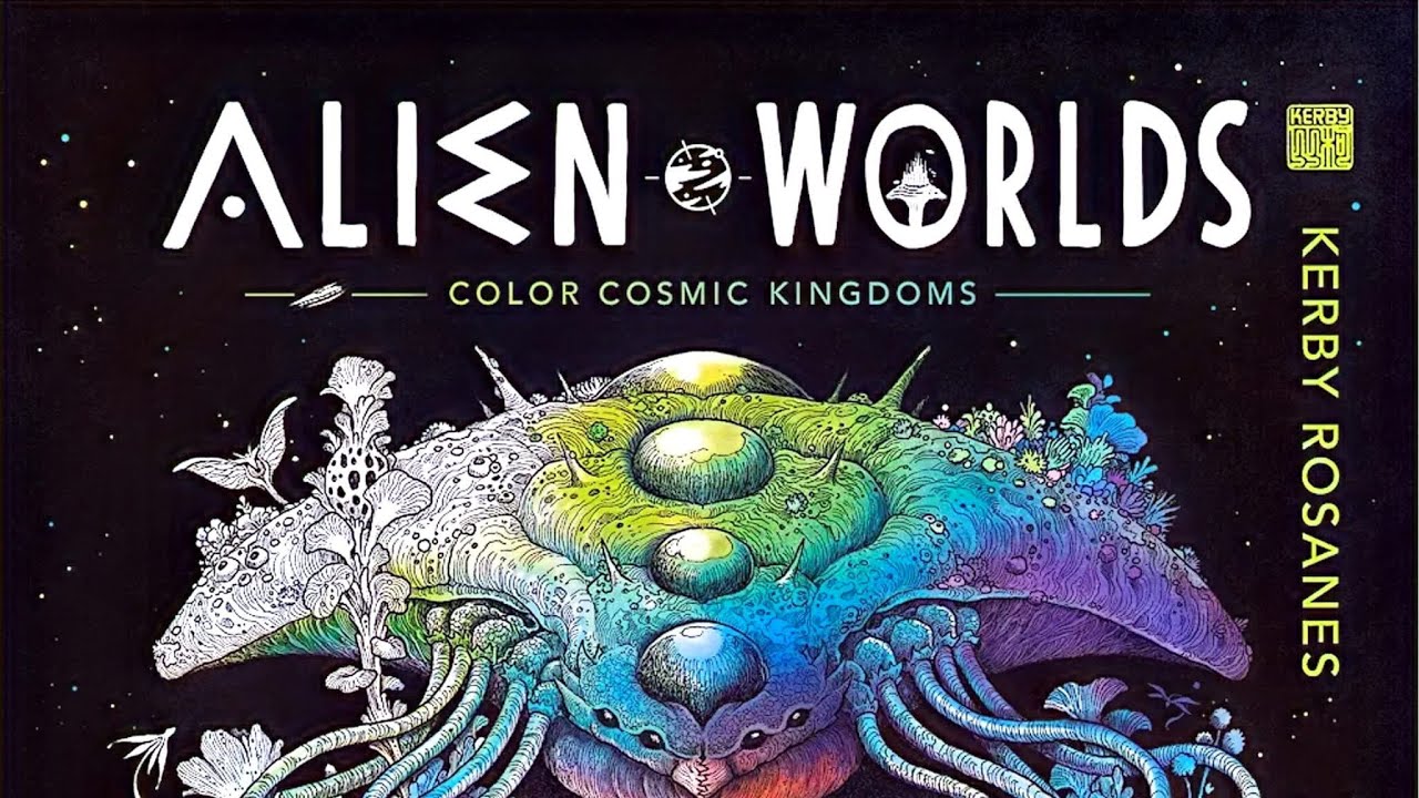 #213 Alien Worlds: Color Cosmic Kingdoms 2023 Slideshow