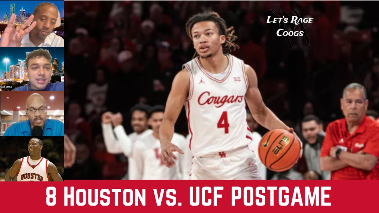 #8 Houston Cougars basketball topple UCF 79-55 - Let's Rage Coogs postgame