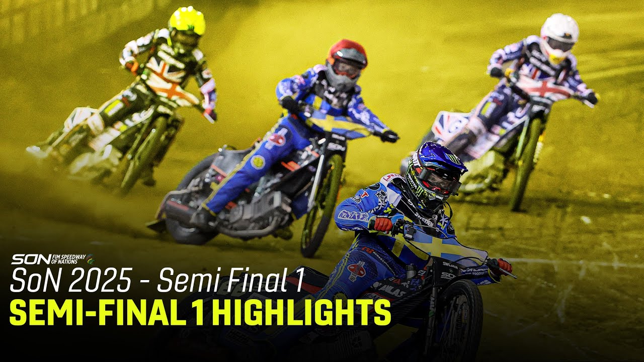 Лучшие моменты полуфинала 1 — SoN 2025 | FIM Speedway Grand Prix