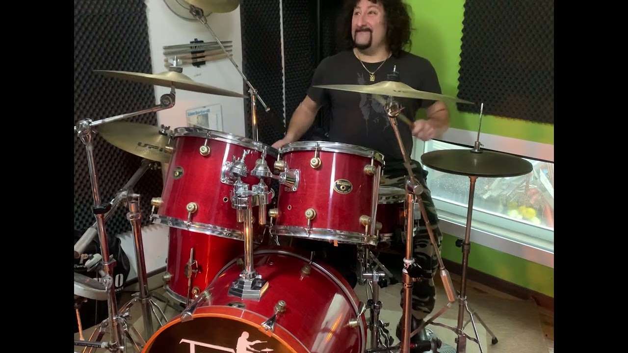 Glenn Frey-The Heat Is On- Leandro Bartorelli Drum Cover Top- Maestro Ambidestro-Super Drummer
