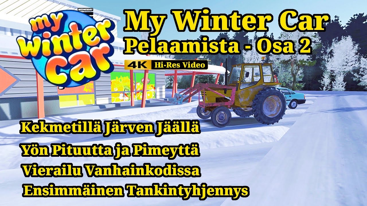 My Winter Car - Pelaamista Osa 2