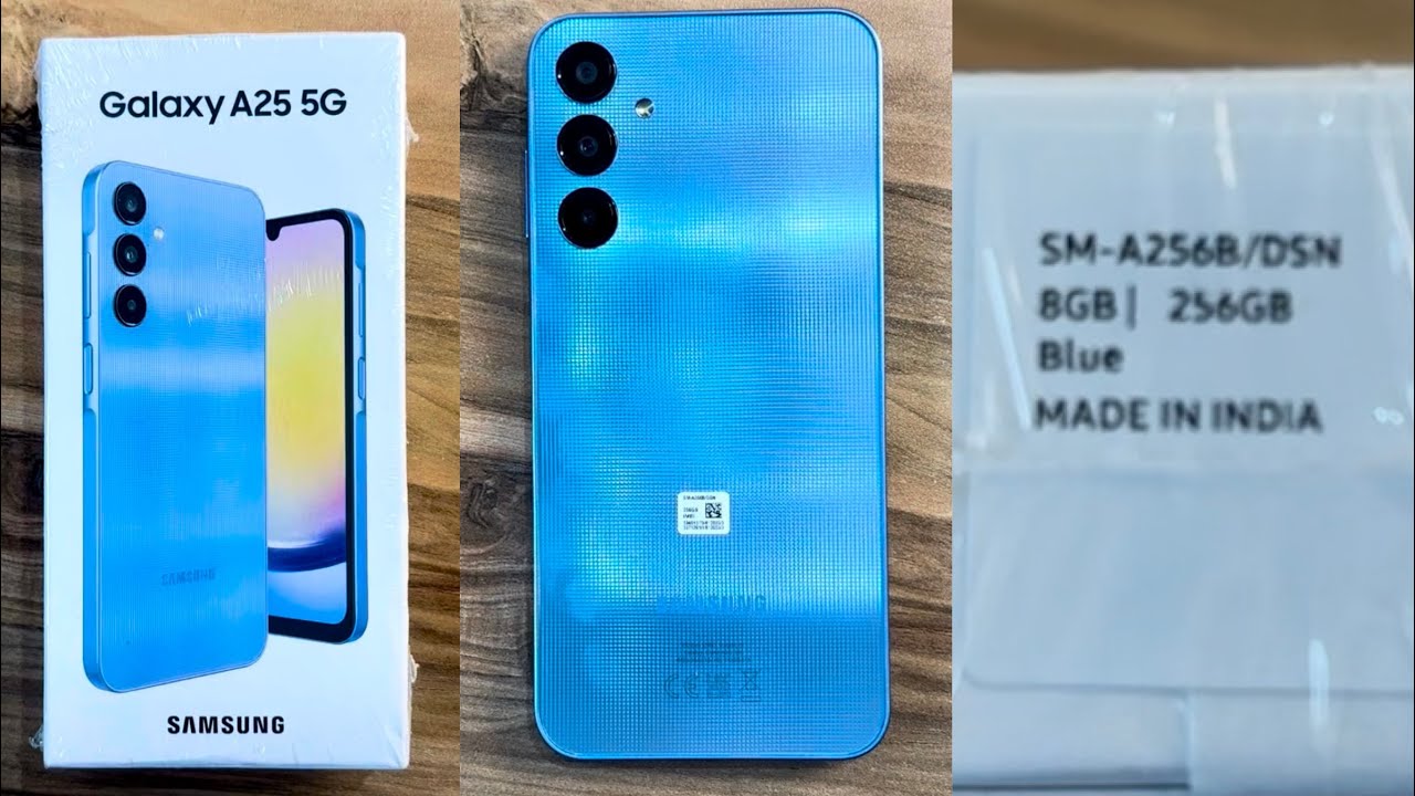 Samsung Galaxy A25 5G 256GB Unboxing & Setup for the first time