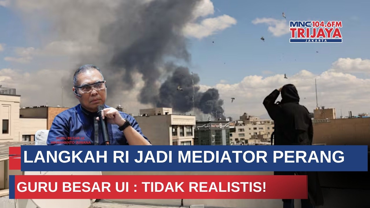Rencana RI Jadi Mediator Perang, Guru Besar UI Hikmahanto Juwana: Tak Realistis | IDB Update
