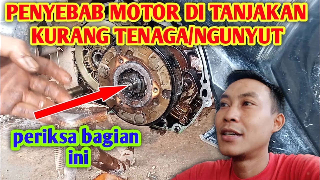 KENALI PENYEBAB MOTOR DI TANJAKAN KURANG TENAGA/NGUNYUT||HONDA SUPRA X125